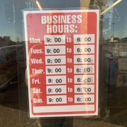 It's when we're open!