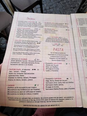 Menu photo 5 Tonnarello Rome, RM Menu photo 5 Tonnarello Rome, RM