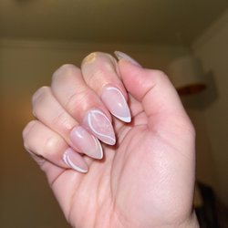K V Nail Spa - Mani for the All White Party. Thanks Vicky!!!