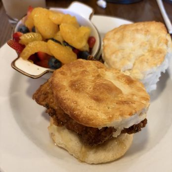 Honeycomb Cafe - Chicken biscuit sandwich - New American Near Me - Belmont, North Carolina