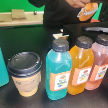 Cafe Curbside - These are delicious. I tried the blue indigo and the mango - Sandwiches Near Me - Capitol Heights, Maryland