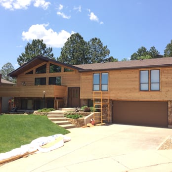 Krueger Brothers Construction - Installing wood siding in the Rockrimmon area. - General Contractors Near Me - Colorado Springs, Colorado Krueger Brothers Construction - Installing wood siding in the Rockrimmon area. - General Contractors Near Me - Colorado Springs, Colorado