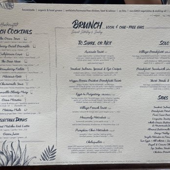 GRANVILLE - Brunch menu - New American Near Me - Studio City, California GRANVILLE - Brunch menu - New American Near Me - Studio City, California