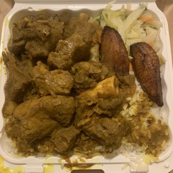 Golden Krust Caribbean Restaurant - Small Curried Goat - Caribbean Near Me - Catonsville, Maryland