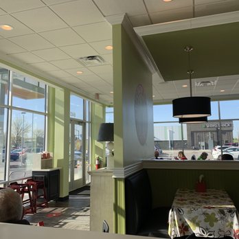 Chicken Salad Chick - Standing in line looking at the entry way - Southern Near Me - Fishers, Indiana Chicken Salad Chick - Standing in line looking at the entry way - Southern Near Me - Fishers, Indiana