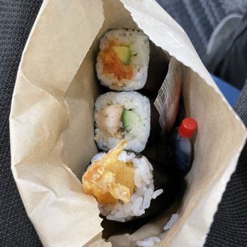 Sushi Counter - Teriyaki Chicken Hand roll, Shrimp Tempura Hand roll, and Spicy tuna Hand roll - Sushi Bars Near Me - New York, New York Sushi Counter - Teriyaki Chicken Hand roll, Shrimp Tempura Hand roll, and Spicy tuna Hand roll - Sushi Bars Near Me - New York, New York