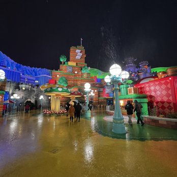 Universal Studios Hollywood - Mario land at night - Amusement Parks Near Me - Universal City, California Universal Studios Hollywood - Mario land at night - Amusement Parks Near Me - Universal City, California
