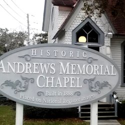 Jack's Signs & Designs - Sign designed for Andrews Chapel.  -sandblasted