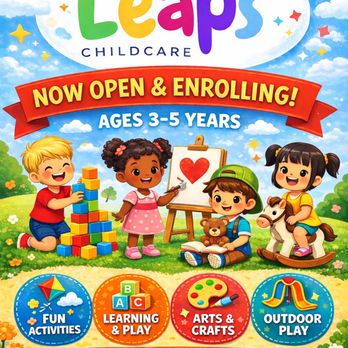 Early Leaps Childcare - Now Open & Enrolling - Child Care & Day Care Near Me - Calgary, Alberta Early Leaps Childcare - Now Open & Enrolling - Child Care & Day Care Near Me - Calgary, Alberta