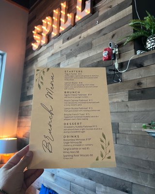 Menu photo 2 Spill Wine & Beer Bar Winter Springs, FL