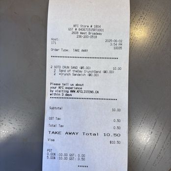 KFC - Fast Food Near Me - Vancouver, British Columbia