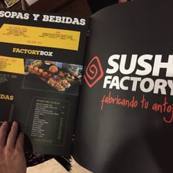 Sushi Factory - Una mala imagen, pero es mi primera vez.