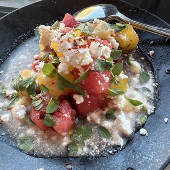 The Skylark - Watermelon & Feta salad - Cocktail Bars Near Me - New York, New York
