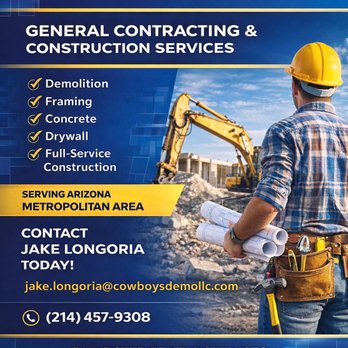 Cowboys Construction - Demolition Services Near Me - Phoenix, Arizona Cowboys Construction - Demolition Services Near Me - Phoenix, Arizona