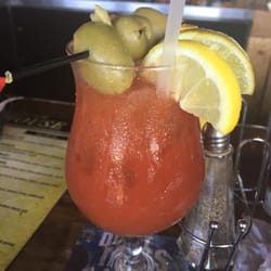 Cocoa Beach Ale House - Awesome Bloody Mary made by the lovely Vanessa!!