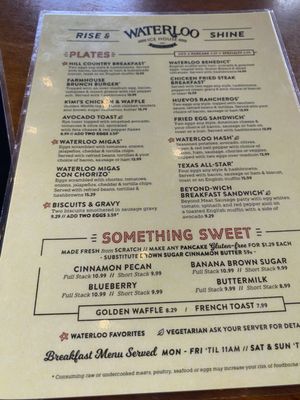 Menu photo 3 Waterloo Ice House Escarpment Austin, TX Menu photo 3 Waterloo Ice House Escarpment Austin, TX