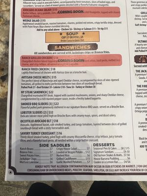 Menu photo 4 Jackalope Ranch Indio, CA Menu photo 4 Jackalope Ranch Indio, CA