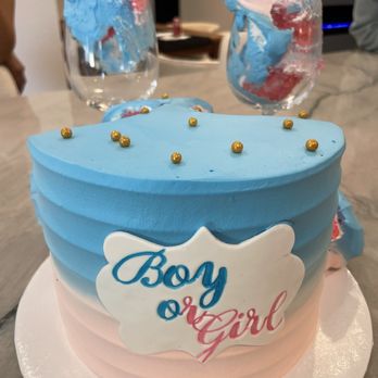 Candle Light Bakery - Gender Reveal Cake - Bakeries Near Me - Norwalk, California Candle Light Bakery - Gender Reveal Cake - Bakeries Near Me - Norwalk, California