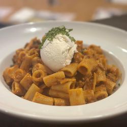 Village Green Pizza Restaurant - Rigatoni Bolognese