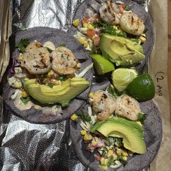 Heritage Eats - Shrimp tacos - Salad Near Me - Napa, California