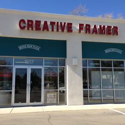 Creative Framing - Front of store.