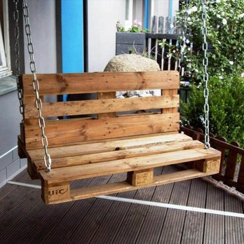 Patriot Services - a wooden porch swing - General Contractors Near Me Patriot Services - a wooden porch swing - General Contractors Near Me