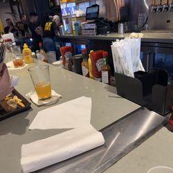 PHX Beer Co. - Sky Harbor Airport Restaurant - Misty in the corner with the guy hope they get fired