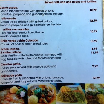 Cocina La Doce - Menu - Mexican Near Me - Banning, California Cocina La Doce - Menu - Mexican Near Me - Banning, California