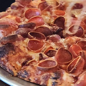 Mountain Mike's Pizza - A pizza that is burnt - Pizza Near Me - Placerville, California