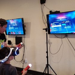 Bounty XP - Jimmy helping my nephew get the VR set up