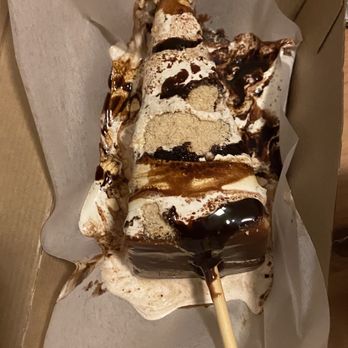 The Dirty Cheesecake By Lilis - Campfire cheesecake (melted a bit since not eaten right away) - Bakeries Near Me - North Babylon, New York The Dirty Cheesecake By Lilis - Campfire cheesecake (melted a bit since not eaten right away) - Bakeries Near Me - North Babylon, New York