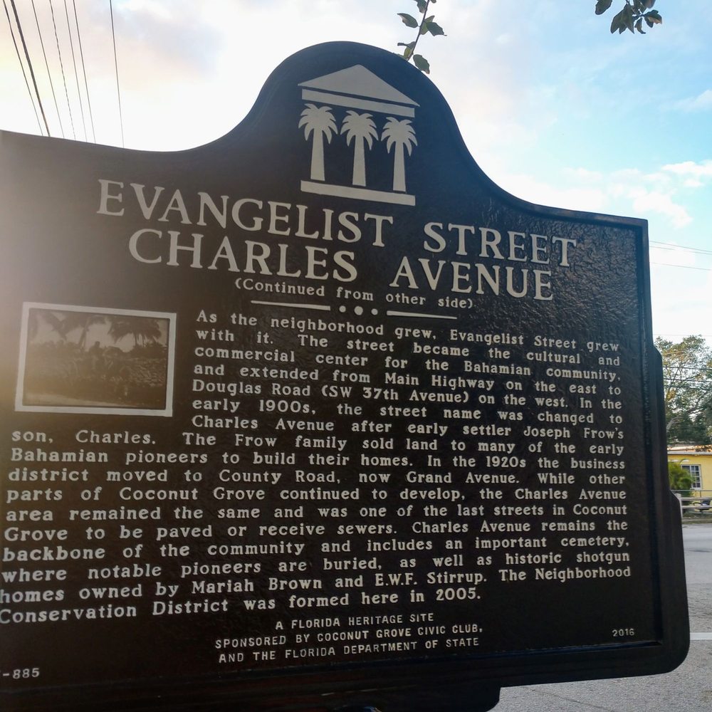Evangelist street - The sign - Landmarks & Historical Buildings Near Me - Miami, Florida