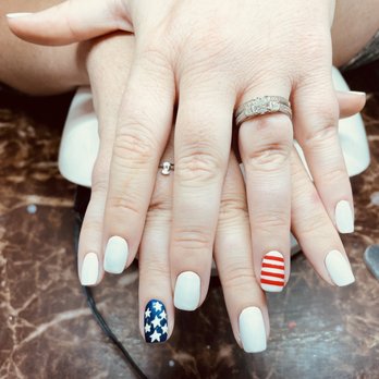 Pink Nails 88 Day Spa - July 4th nails! - Nail Salons Near Me - Williamsburg, Virginia Pink Nails 88 Day Spa - July 4th nails! - Nail Salons Near Me - Williamsburg, Virginia