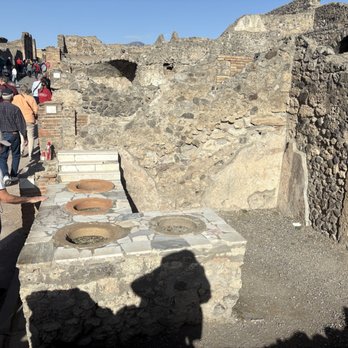 Pompeii Ruins - Take out shop in city of Pompeii. Can you see the stove and counter? - Landmarks & Historical Buildings Near Me - Pompei, NA