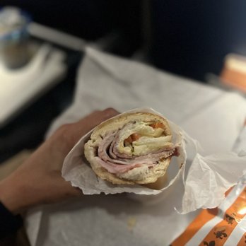 Potbelly - a wreck: turkey breast, hickory smoked ham, angus roast beef, salami + swiss - Fast Food Near Me - Dulles, Virginia