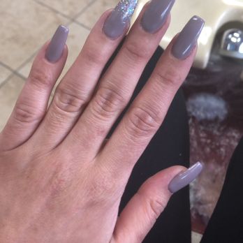 Lavish Nail Studio - Coffin nails with gel polish - Nail Salons Near Me - Arcadia, California