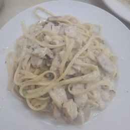 Fettuccine Alfredo with chicken Fettuccine Alfredo with chicken