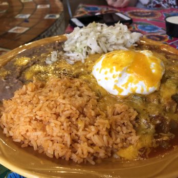 La Posta de Mesilla - Enchiladas platter - Mexican Near Me - Mesilla, New Mexico