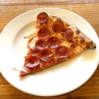 Bruninas - Pepperoni Pizza Lunch Slice (8"L x 6"W) - Pizza Near Me - Naples, Florida