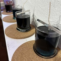Nola Nights Candle Shop - Candles solidifying