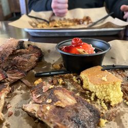 Mission BBQ - Happy and well fed thumbs up