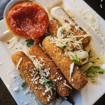 Grille 55 - Mozzarella sticks and sauce - Bars Near Me - South Euclid, Ohio Grille 55 - Mozzarella sticks and sauce - Bars Near Me - South Euclid, Ohio