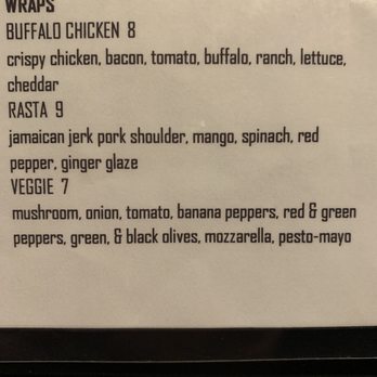 Kiras Flipside Grill - Menu- wraps - Pizza Near Me - Bluffton, Ohio Kiras Flipside Grill - Menu- wraps - Pizza Near Me - Bluffton, Ohio