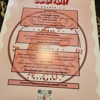 Elite Event: Crawfish Asian Cuisine - Our perfectly well thought out menu for the evening - Yelp Events Near Me - Reno, Nevada