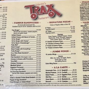 Trax Lounge - Menu - Bars Near Me - Youngstown, Ohio Trax Lounge - Menu - Bars Near Me - Youngstown, Ohio