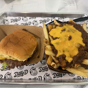 Dilly D - Smash burger and chili cheese fries - Breakfast & Brunch Near Me - Rolling Hills Estates, California Dilly D - Smash burger and chili cheese fries - Breakfast & Brunch Near Me - Rolling Hills Estates, California