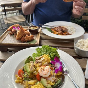 Secret Savory - Corn Avocado Corn Salad, curry duck, crispy Lemongrass wings - Thai Near Me - Seattle, Washington Secret Savory - Corn Avocado Corn Salad, curry duck, crispy Lemongrass wings - Thai Near Me - Seattle, Washington