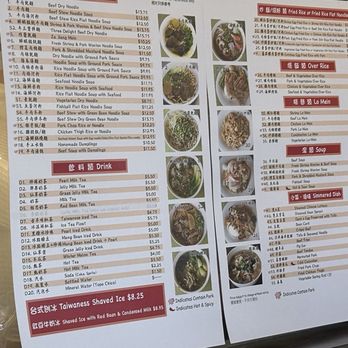 King's Noodle - Menu - Taiwanese Near Me - Richardson, Texas