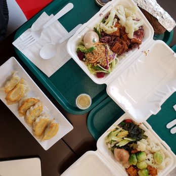 Tofubox - Two custom tofu boxes and fried dumplings! - Vegetarian Near Me - Brooklyn, New York Tofubox - Two custom tofu boxes and fried dumplings! - Vegetarian Near Me - Brooklyn, New York