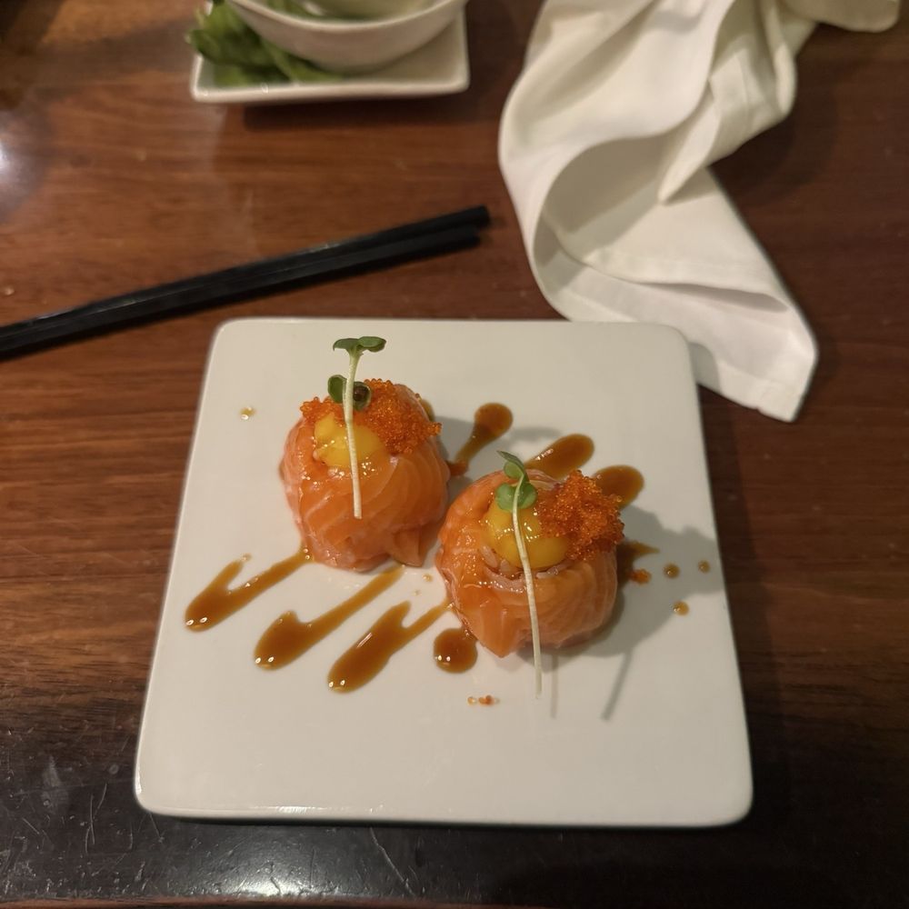 Tona - Secret Menu salmon and quail egg but not seared - Sushi Bars Near Me - Ogden, Utah Tona - Secret Menu salmon and quail egg but not seared - Sushi Bars Near Me - Ogden, Utah